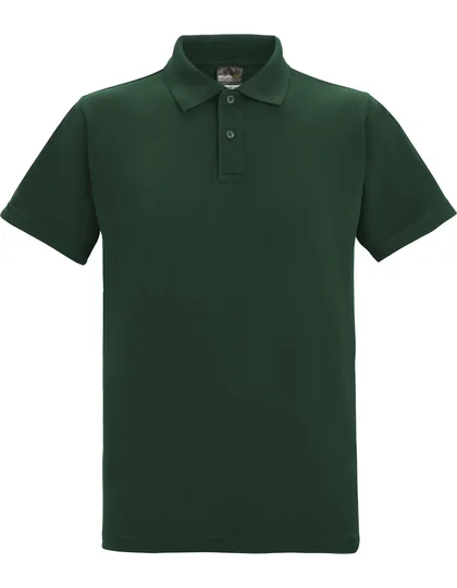 Dunkelgrünes Polo-Shirt